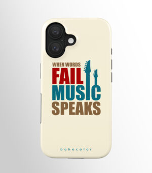 Cuando fallan las palabras, habla la música